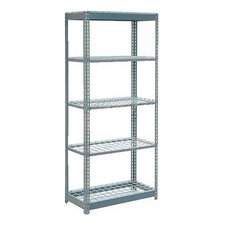 Global Industrial Heavy Duty Shelving 36"W x 12"D x 60"H With 5 Shelves Wire