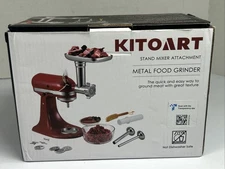 Kitoart Stand Mixers Metal Food & Meat Grinder Attachments