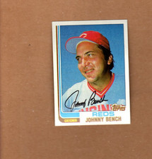 1982 Topps - Johnny Bench #400 HALL OF FAME