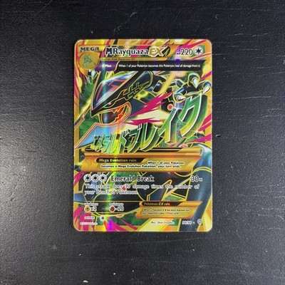 M Rayquaza EX 98/98 XY Ancient Origins Ultra Rare Full Art Holo English 2015
