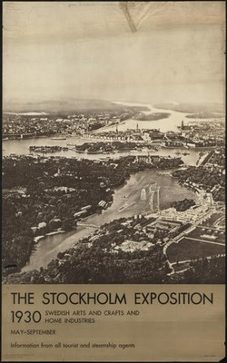 3531505404_The Stockholm Exposition-artofuniverse0 A1-A4 Poster Kunst Gemälde Maske