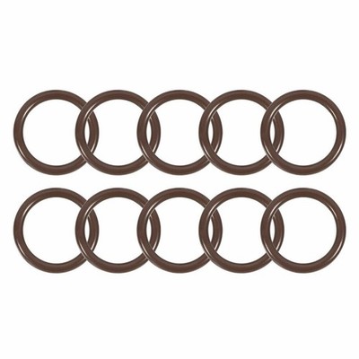 10pcs Rubber O-Rings 14.8×11.2×1.8mm Width Metric FKM Sealing Gasket KD *vv