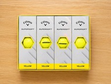 Callaway Golf Super Soft Golf Balls - 641946012 - Yellow 1 Dozen