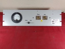 Bird Thruline 4522 Radio Repeater 19" rack mount Panel Wattmeter w/ No Slugs #4