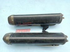 COPPIA SCARICHI TERMINALI ORIGINALI PAIR OF EXHAUST KAWASAKI ZX10R 06-07