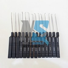 Lot Of 14 Codman Microdiscectomy Karlin Cervical Curettes Set Top Quality