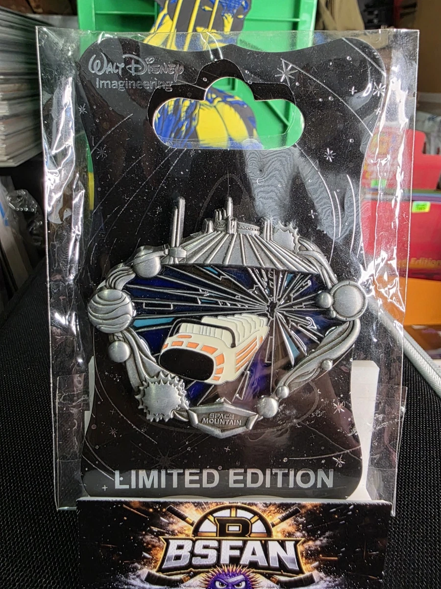【海外パーク限定】スペースマウンテン　ピン Space Mountain Disney Attraction & Ride Pins (1968-Now) for sale