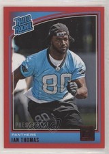 2018 Panini Donruss Rated Rookie Press Proof Red Ian Thomas #350 fm0