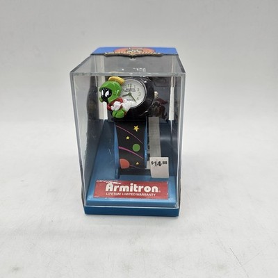 Looney Tunes Marvin The Martian Analog Watch By Armitron 1998 Brand New In Box 