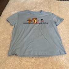 Winnie the Pooh Embroidered Tee Disney Small