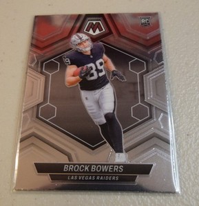 2024 Panini Mosaic #286 Brock Bowers Silver RC
