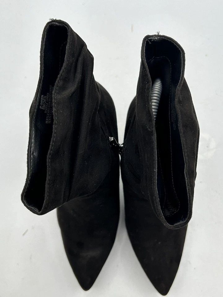 Botín de plataforma Jessica Simpson Gaiven para mujer talla 6 negro textil tacón de aguja Foto 4 de 4