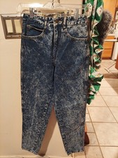 Amazing Vintage 80s Joan D'Arc Acid Wash Jeans Size 29 EUC