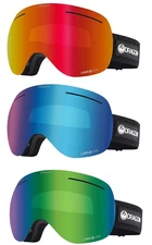 Dragon Alliance X1 Frameless Mirrored Lumalens Snow Goggles - DRX175ICON