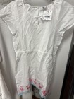 NWT Girls Janie & Jack Pink Flamingo Swim Cover Up Sz 10 Elastic Waist — photo 1