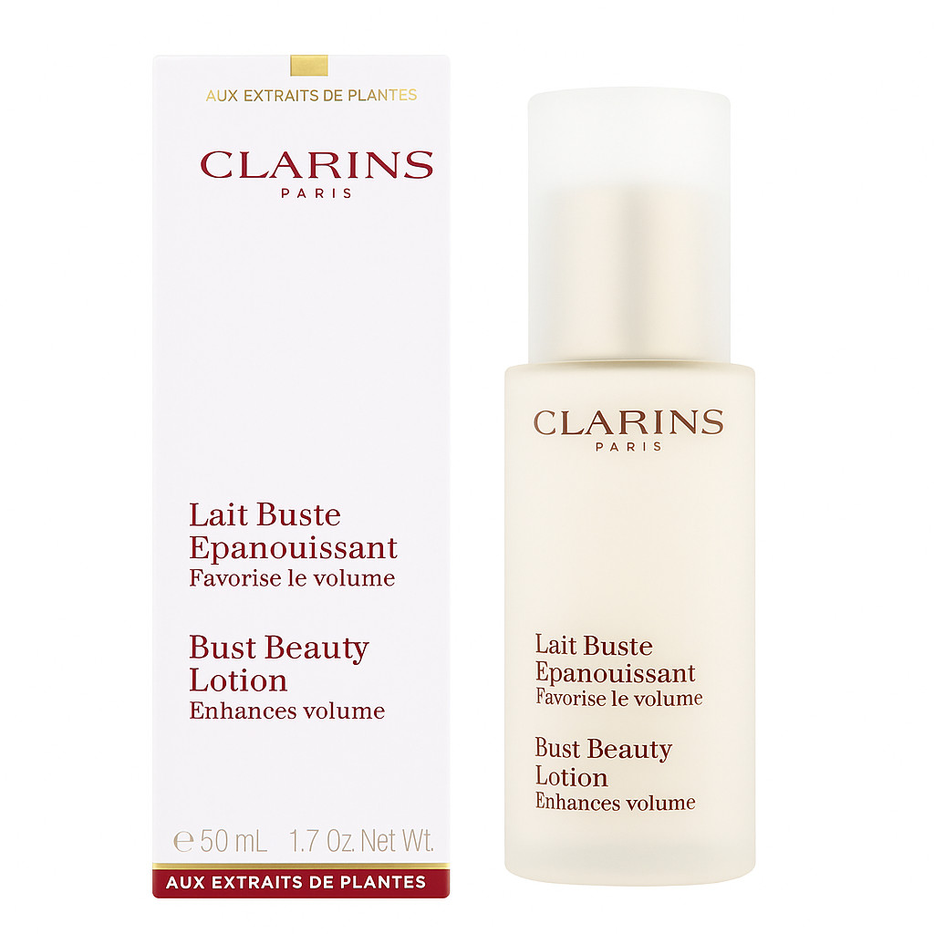 Clarins Bust Beauty Lotion Enhances Volume | 1.7 oz / 50 mL | New in Box