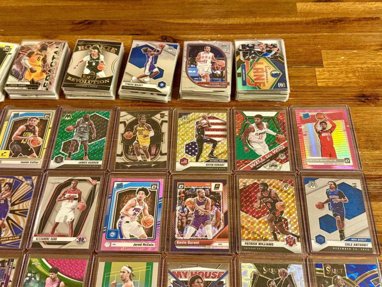 HUGE 200+ Sports Card VALUE LOT Numbered Auto Patch Insert HOF Rookie RC NBA NFL view 7