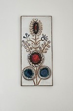 D&auml;nisches Vintage S&oslash;holm Relief von Joseph Simon. Atemberaubendes gro&szlig;es Steinzeug Kunstwerk