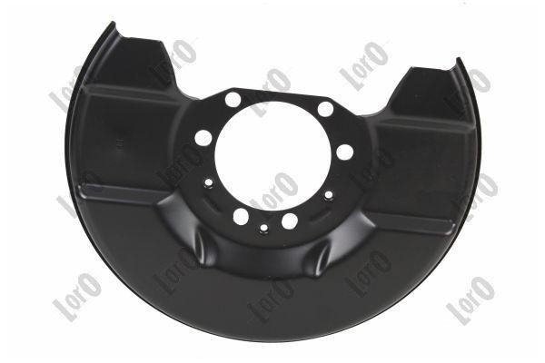 ABAKUS Brake Disc Splash Shield 131-07-006 For Opel Saab Front Axle Black 330 mm