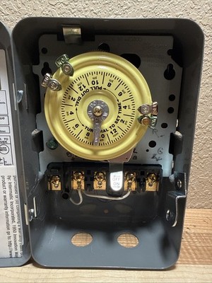 Intermatic T104 24 Hour Mechanical Time Switch DPST