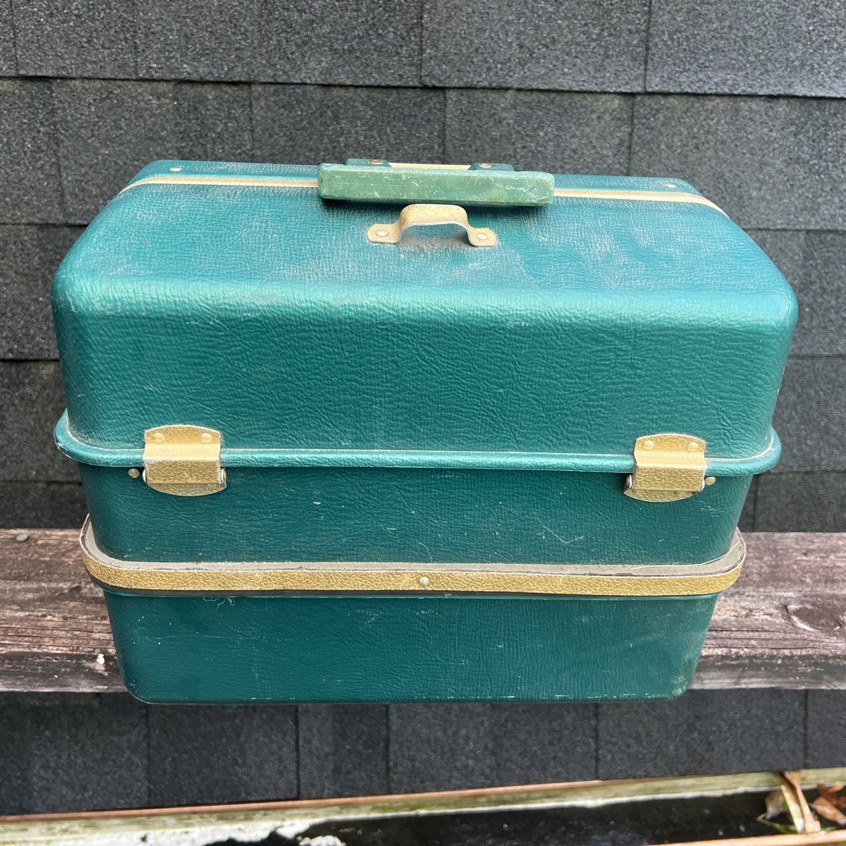 Vintage UMCO 800 U GREEN POSSUM BELLY Tackle Box Fishing Lures | eBay