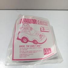 Birdie, The Early Bird Turbo-Macs Happy Meal Toy Sealed McDonald's 1988