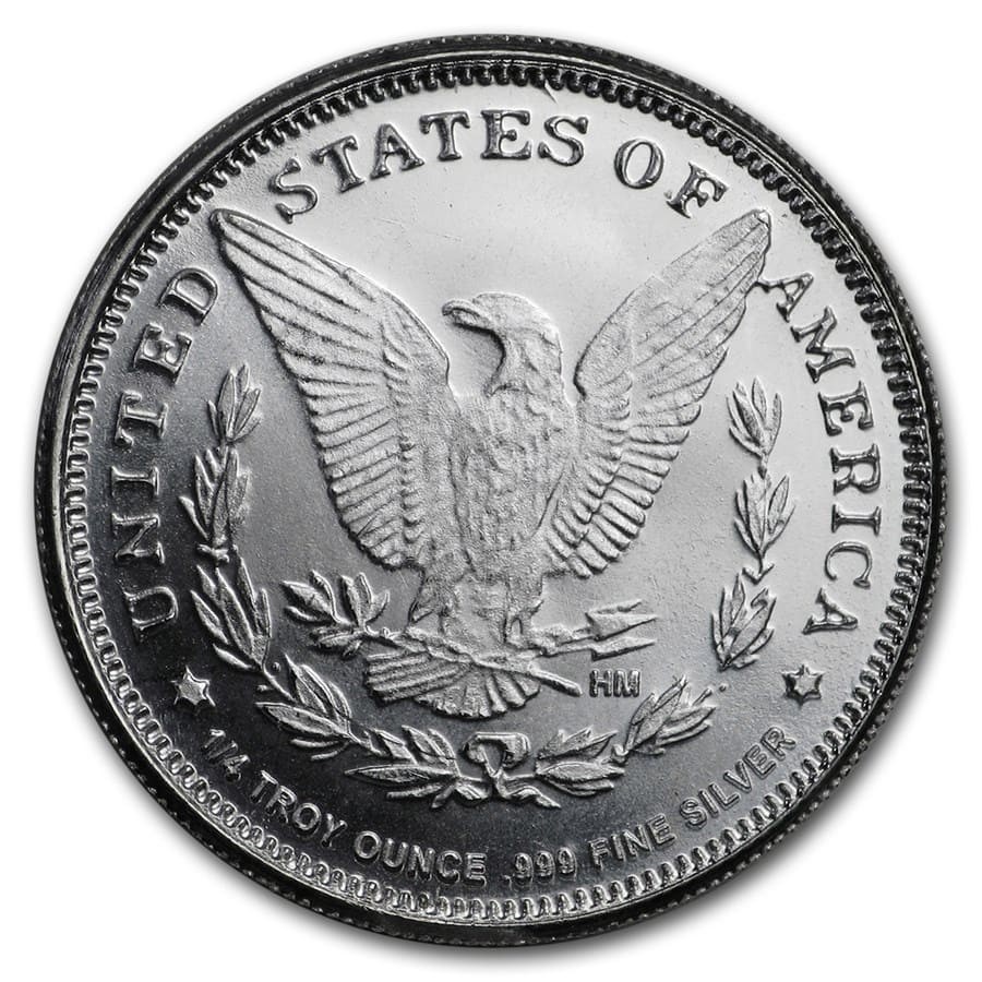 1/4 oz Silver Round - Morgan Dollar Design | eBay