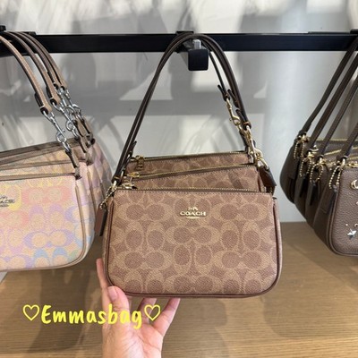 Coach Nolita 19 In Signature Canvas CW426 signature canvas/Gold