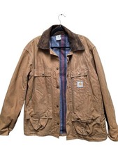 Carhartt Men's XL Vintage 90s Chore Work Jacket Multipocket, Made in USA XL