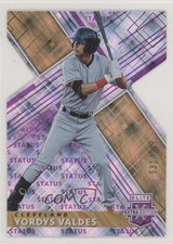 2019 Panini Elite Extra Edition Status Purple Die-Cut /125 Yordys Valdes #63 0c6