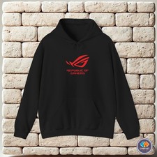 ROG Republic of Gamers Logo Unisex Hoodie