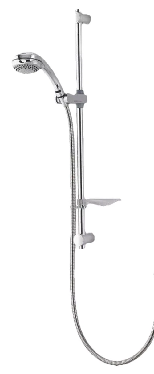 Aqualisa Shower rail, 3 Spray Head, Hose & Accessories Chrome All Brand New
Opens in a new window or