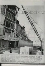 1964 Press Photo Remains of J.C. Penney's Department Store, Anchorage Earthquake