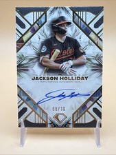 2025 Topps Diamond Icons Black Jackson Holliday /10 On-Card Auto #AC-JH Orioles
