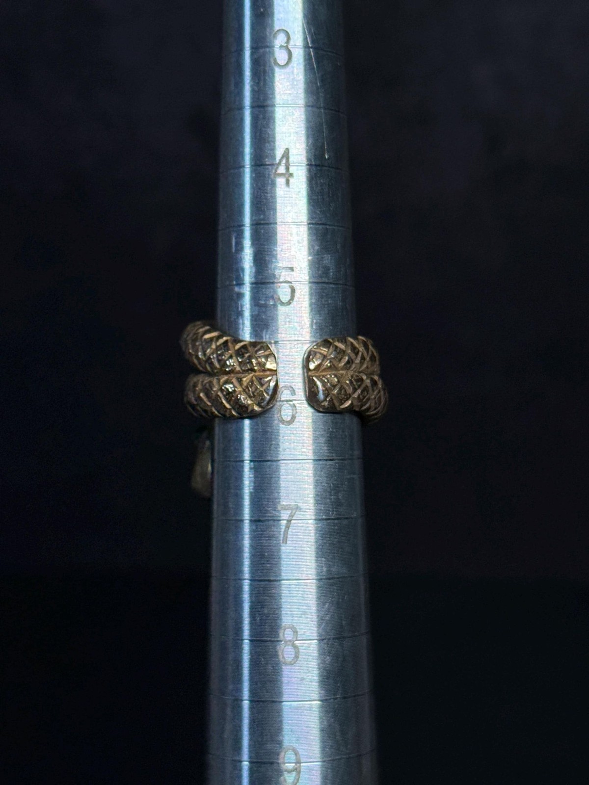 Vintage KJL Kenneth Jay Lane 332 Jeweled Cobra Ri… - image 5