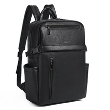Leather Laptop Backpack for , 15.6 Inch Laptop Travel Backpack Purse Large Ca...