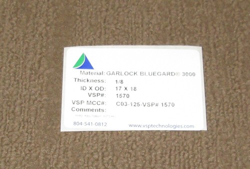 VSP Ride-Tight Garlock Blue Gard 3000 Gaskets (Set of 6) - Picture 3 of 9