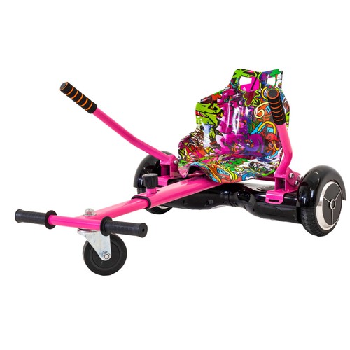 Hover Kart Pink Hoverkart Go Kart Hover Kart Balance Board Scooter - Picture 4 of 5