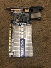 GIGABYTE GV-N210SL-1GI GeForce 210 1GB DDR3 PCIe Graphics Card DVI HDMI VGA LP
