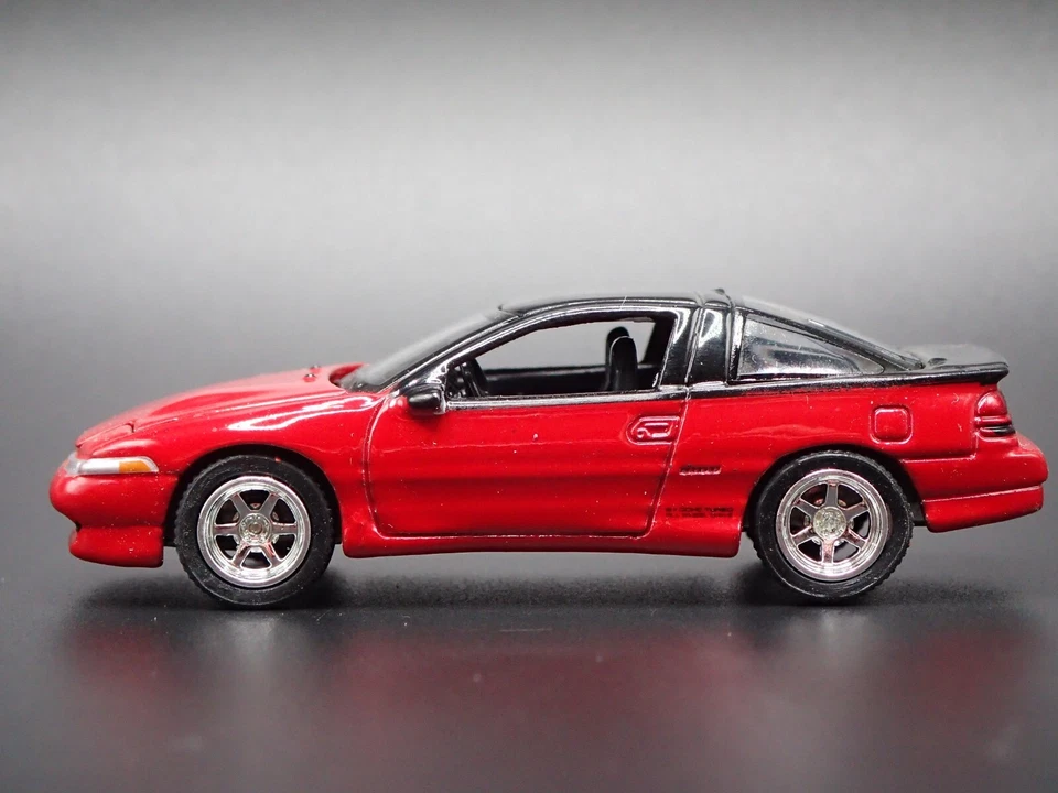 1990-1994 EAGLE TALON TSi rojo escala 1:64 diorama coleccionable coche modelo fundido a presión Foto 2 de 4