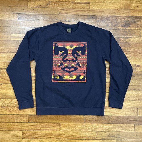 Sweatshirt Femme Chaps Rose Rayé Taille L - Occasion Très Bon état