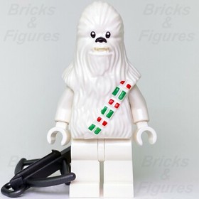 LEGO&reg; Star Wars Snow Chewbacca Minifigure White Wookiee Warrior Christmas 75146