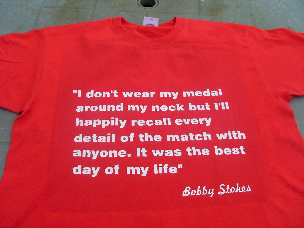 Southampton 1976 FA Cup Bobby Stokes Tribute T-Shirt 4XL 5XL