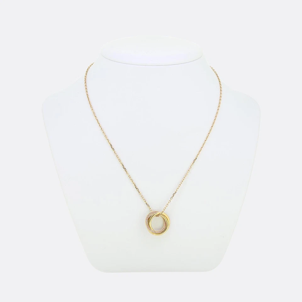 Collar Cartier Trinidad Zafiro Rosa Foto 2 de 4