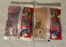 2 MCDONALD'S Squishmallows TOYS 2025 sealed in bag