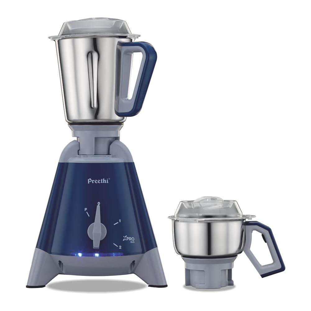 Preethi Xpro Duo MG 198 1300 Watt Mixer Grinder Deep Blue Medium