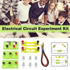 Kids School DIY Electric Circuit Kit Science Teaching Learning Experiment Toys
