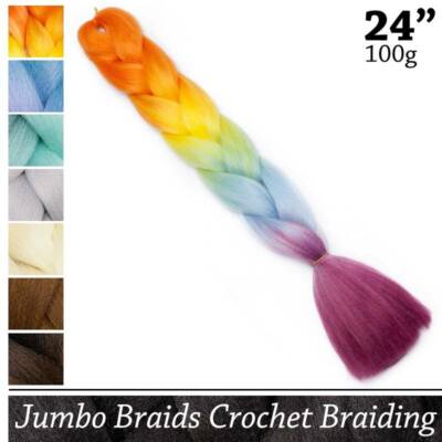 Jumbo Braid Braids Haarverlängerung Handmade Hair Extensions Flechten Crochet DE