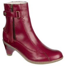 Dr Martens à Enfiler Jenna Cheville Rouge Palatino 11442600 Doc