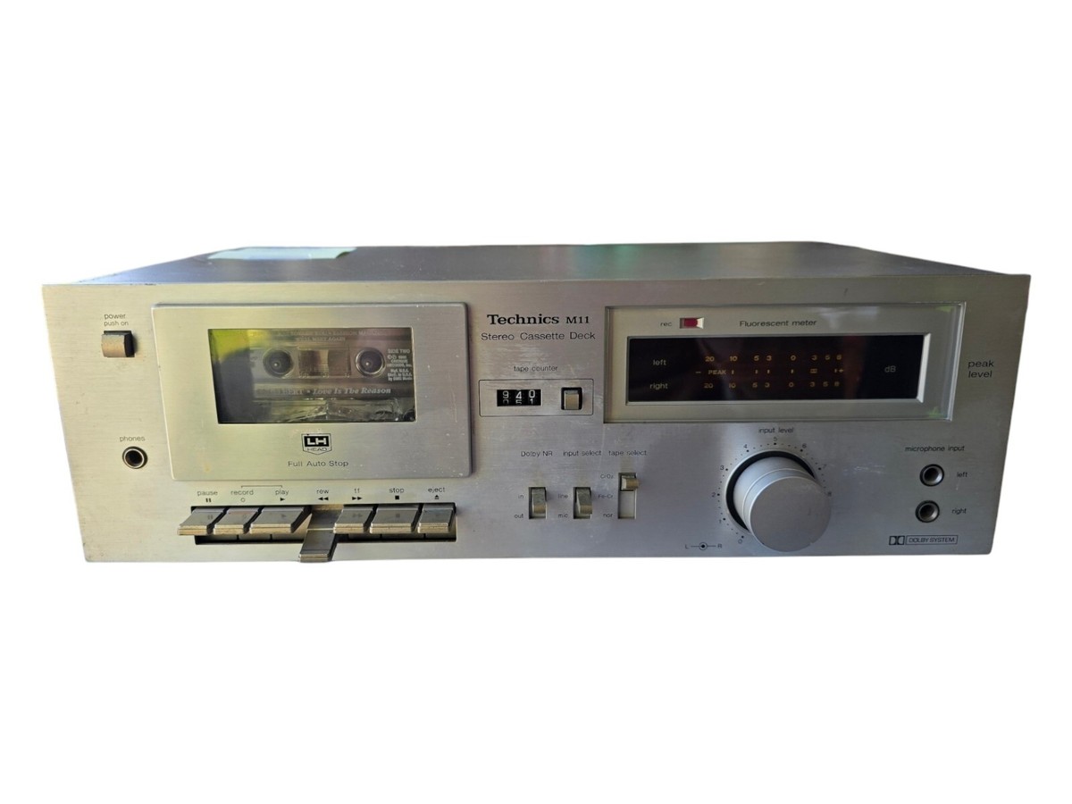 Vintage Technics RS-M11 MK2 Stereo Cassette Deck , Tested and